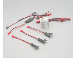 Cyclone Power 30mm CenterBurner Lighting System With Single Light For 70mm EDF     Cyclone Power 30mm CenterBurner Lighting System With Single Light For 70mm EDF